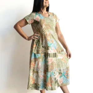 Sweet Bias Dress by Orientique Australia - Algarve - 20000