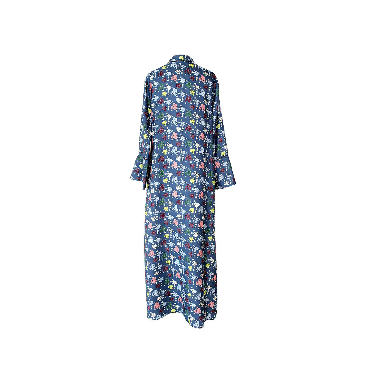 Talitha Silk Tunic Petrol Floral