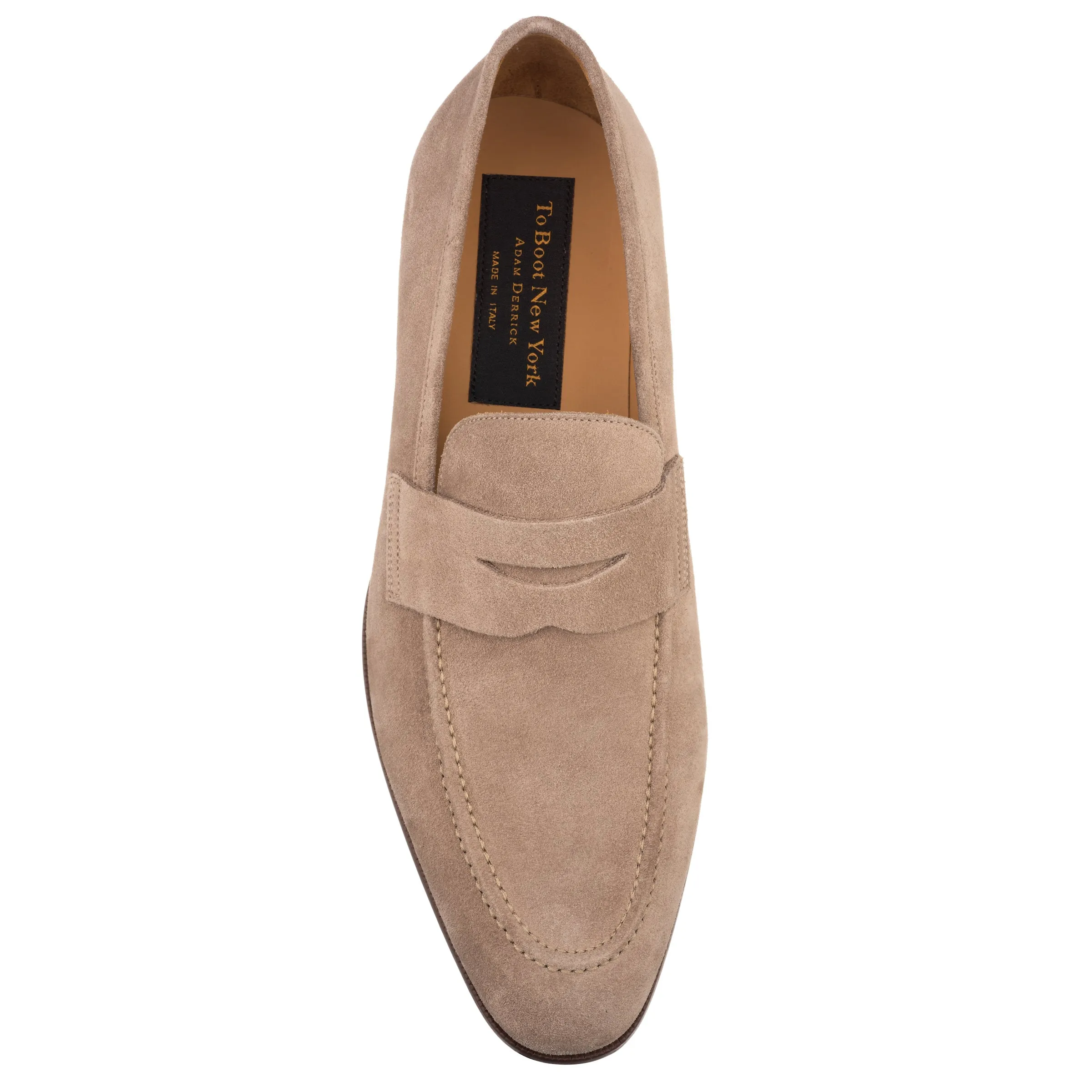 Tesoro Taupe Suede Slip On