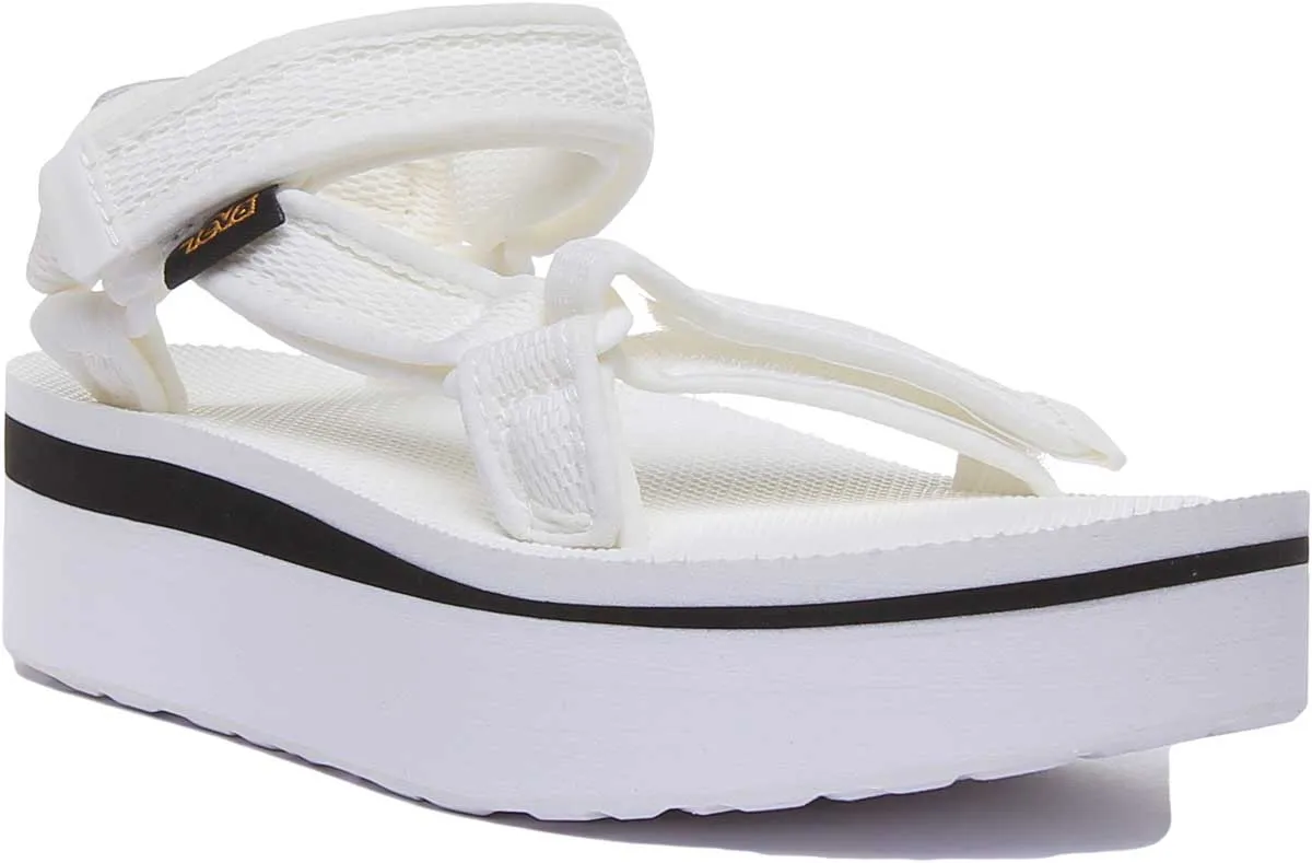 Teva Platform Uni In White