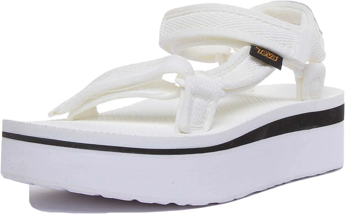 Teva Platform Uni In White