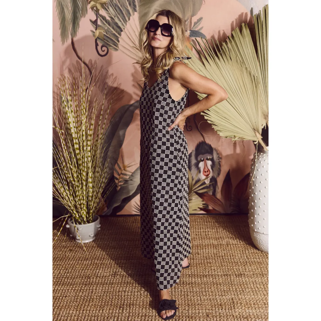 Tie Tank Dress - MAXI - Dice