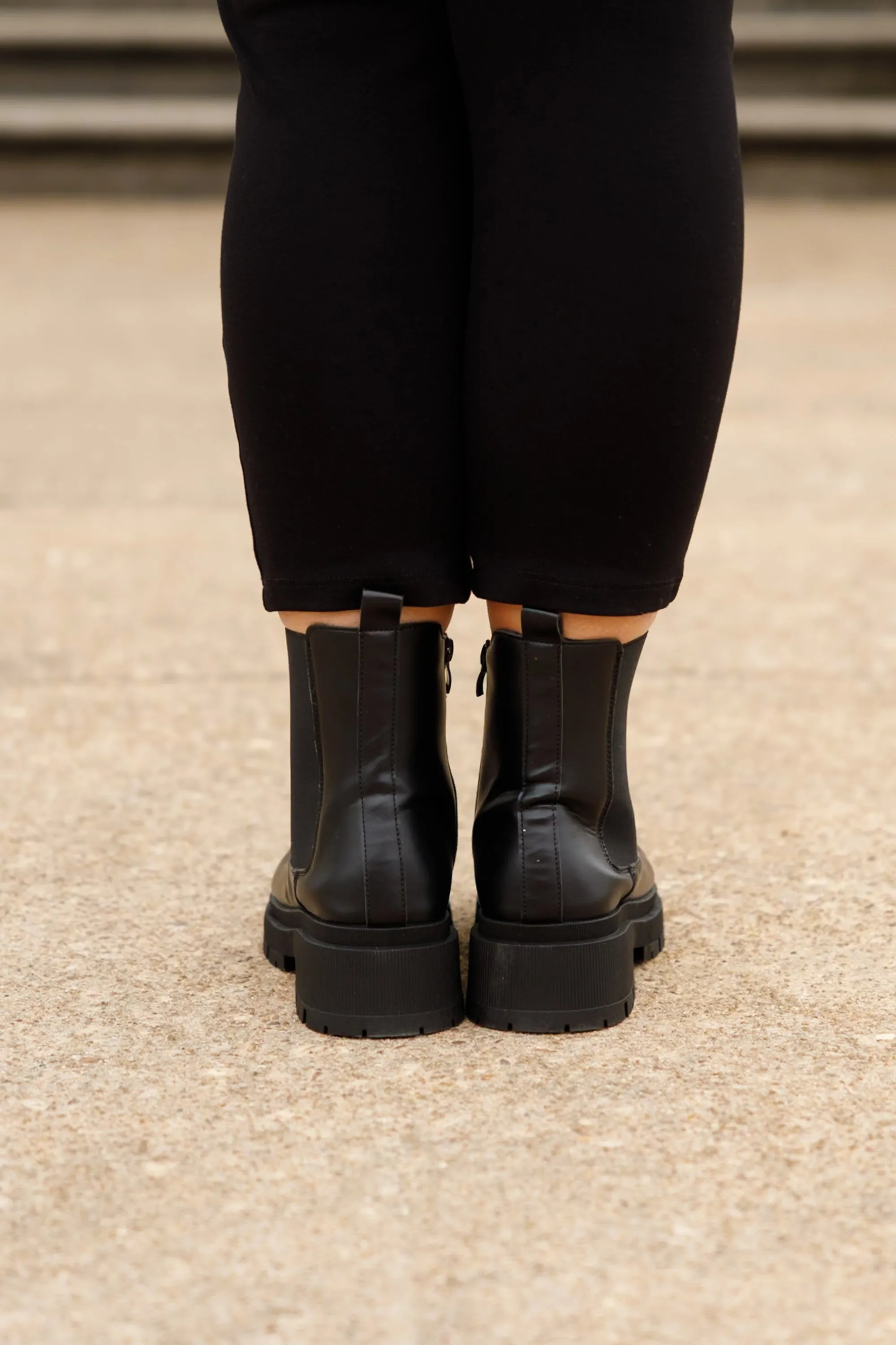 Tough And Fierce Booties, Black