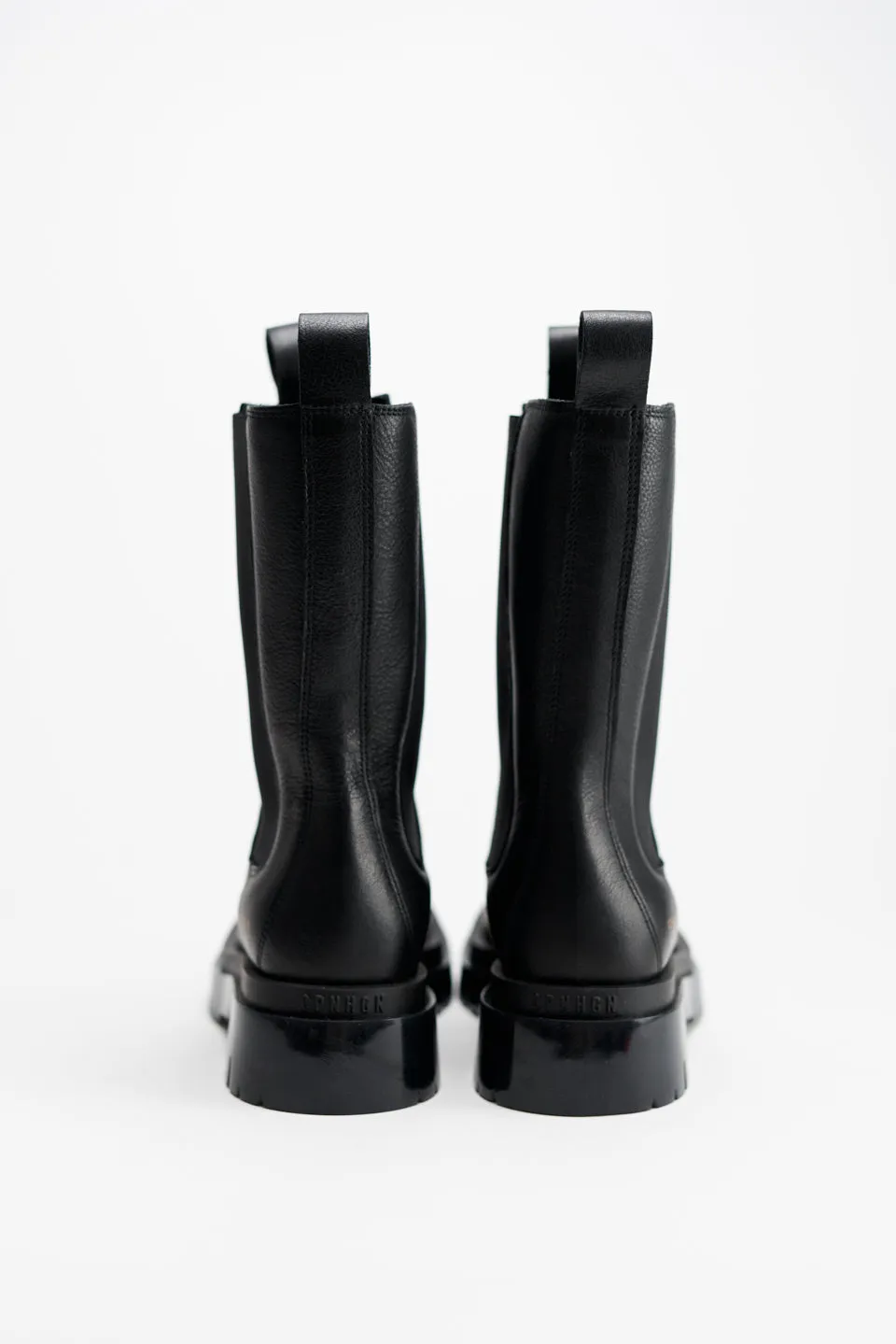 Vitello Black Matt Chelsea Boots