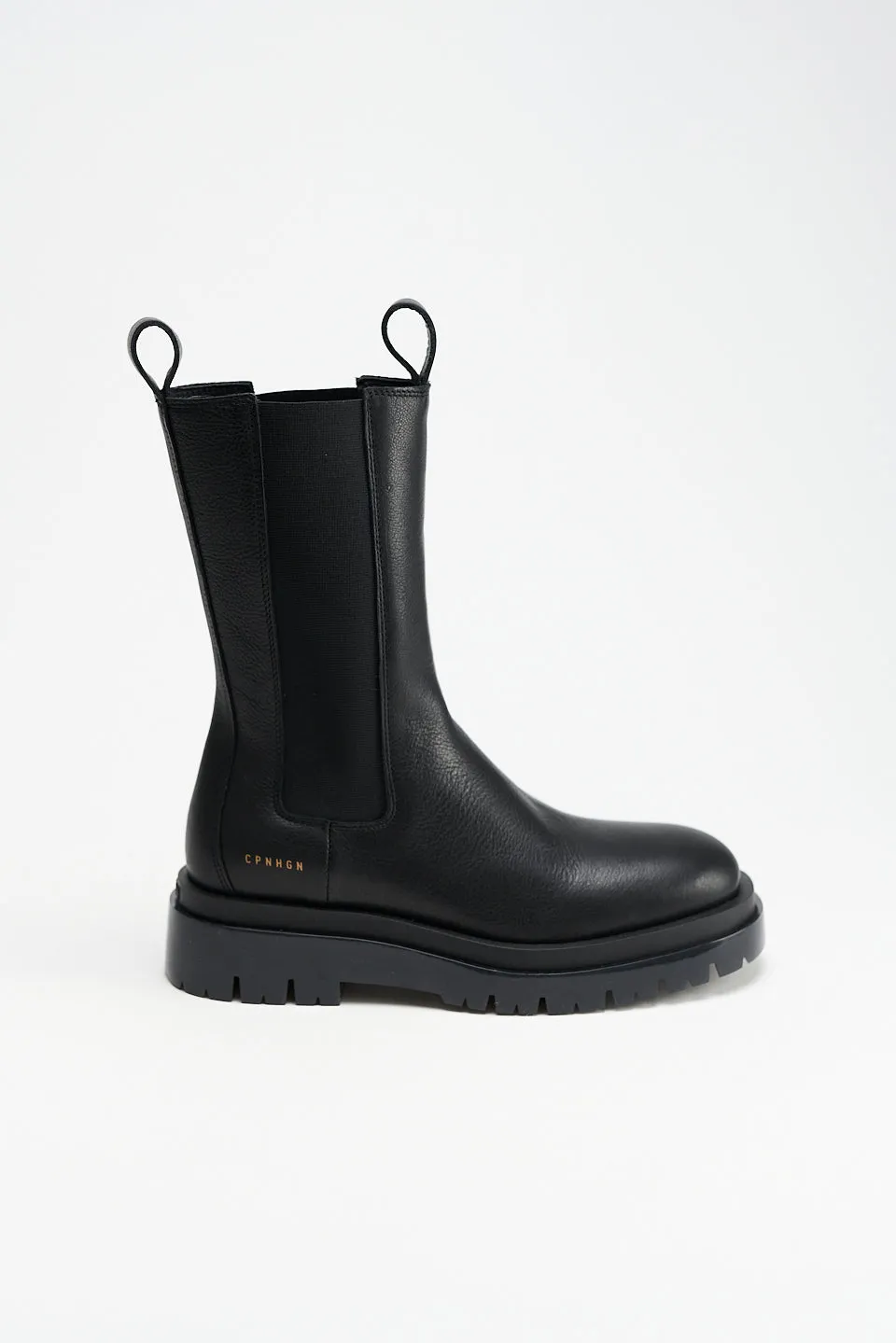 Vitello Black Matt Chelsea Boots