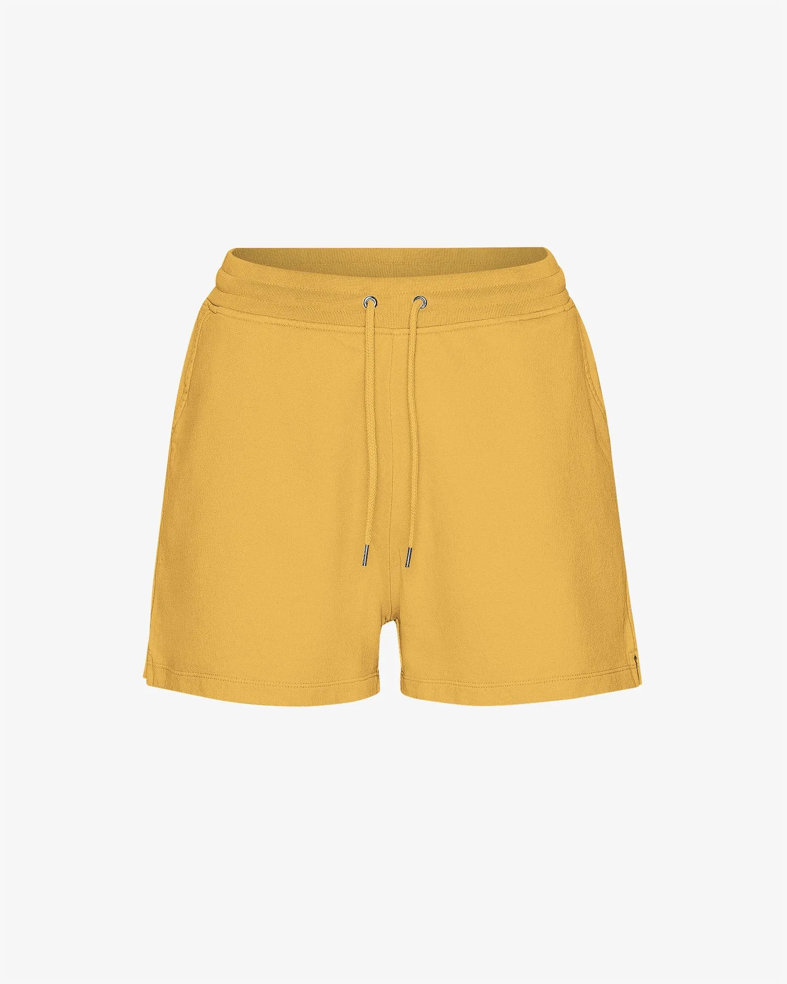 Women Organic Sweatshorts - Burned Yellow